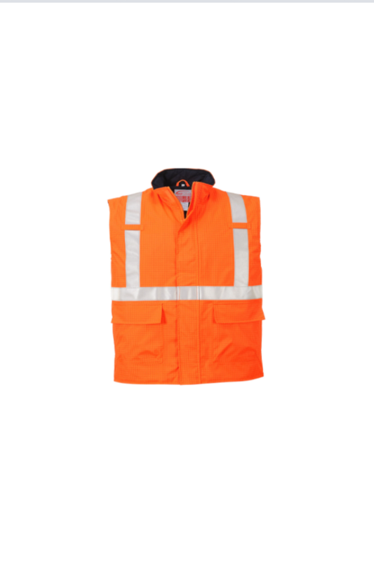 Gilet imbottito A/V arancio  multiprotezione cod. S776 Portwest