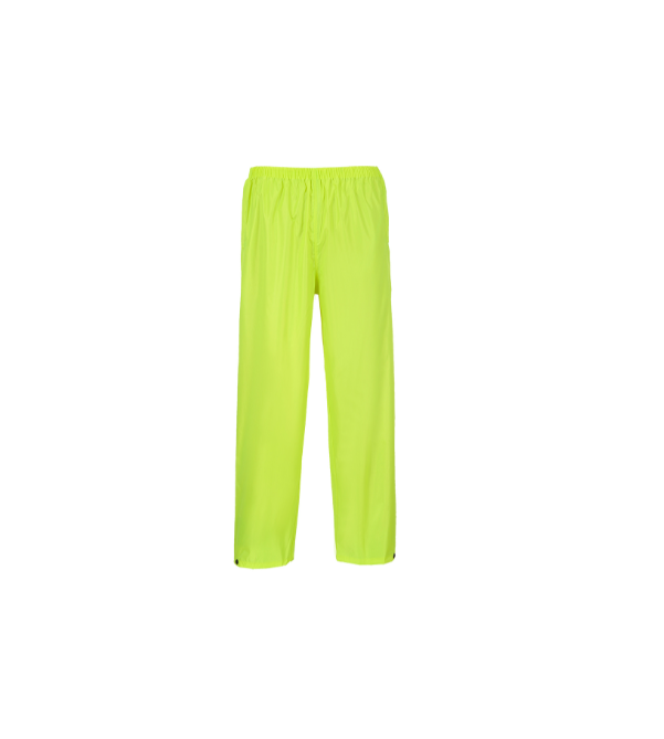 Pantalone impermeabile antipioggia giallo cod. S441