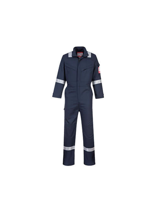 Tuta multiprotezione blu navy con bande cod. FR93 Portwest