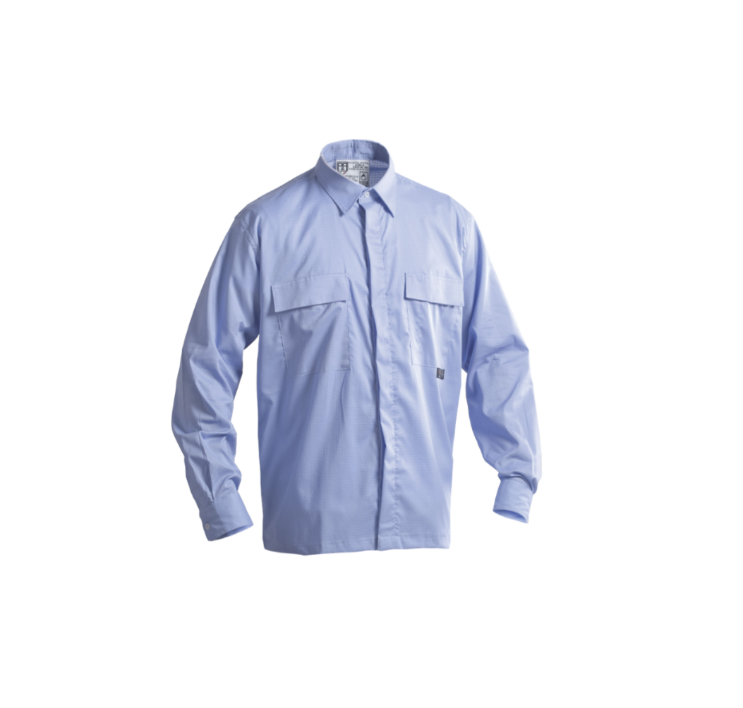 Camicia trivalente azzurra