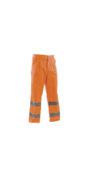 Pantalone AV arancio o giallo con bande