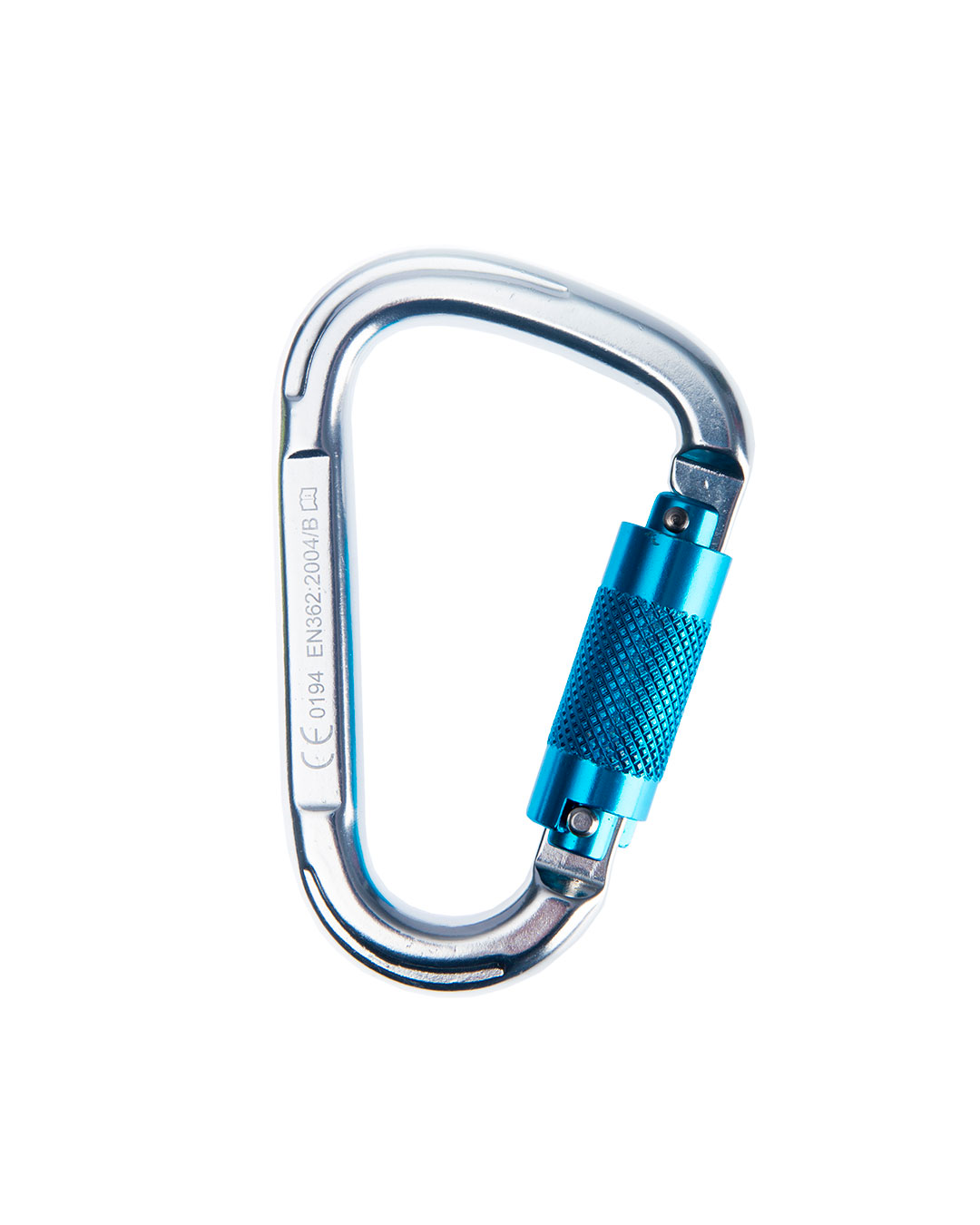 ESEMPIO Moschettone Twist Lock in alluminio